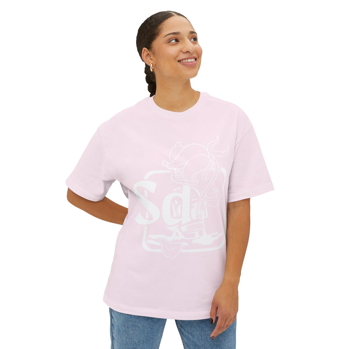 Oversized Boxy Tee Solana Deads Graphic T-Shirt