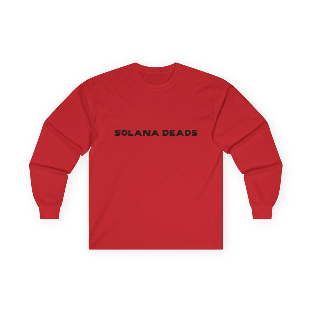 Solana Deads Long Sleeve Casual Streetwear Shirt
