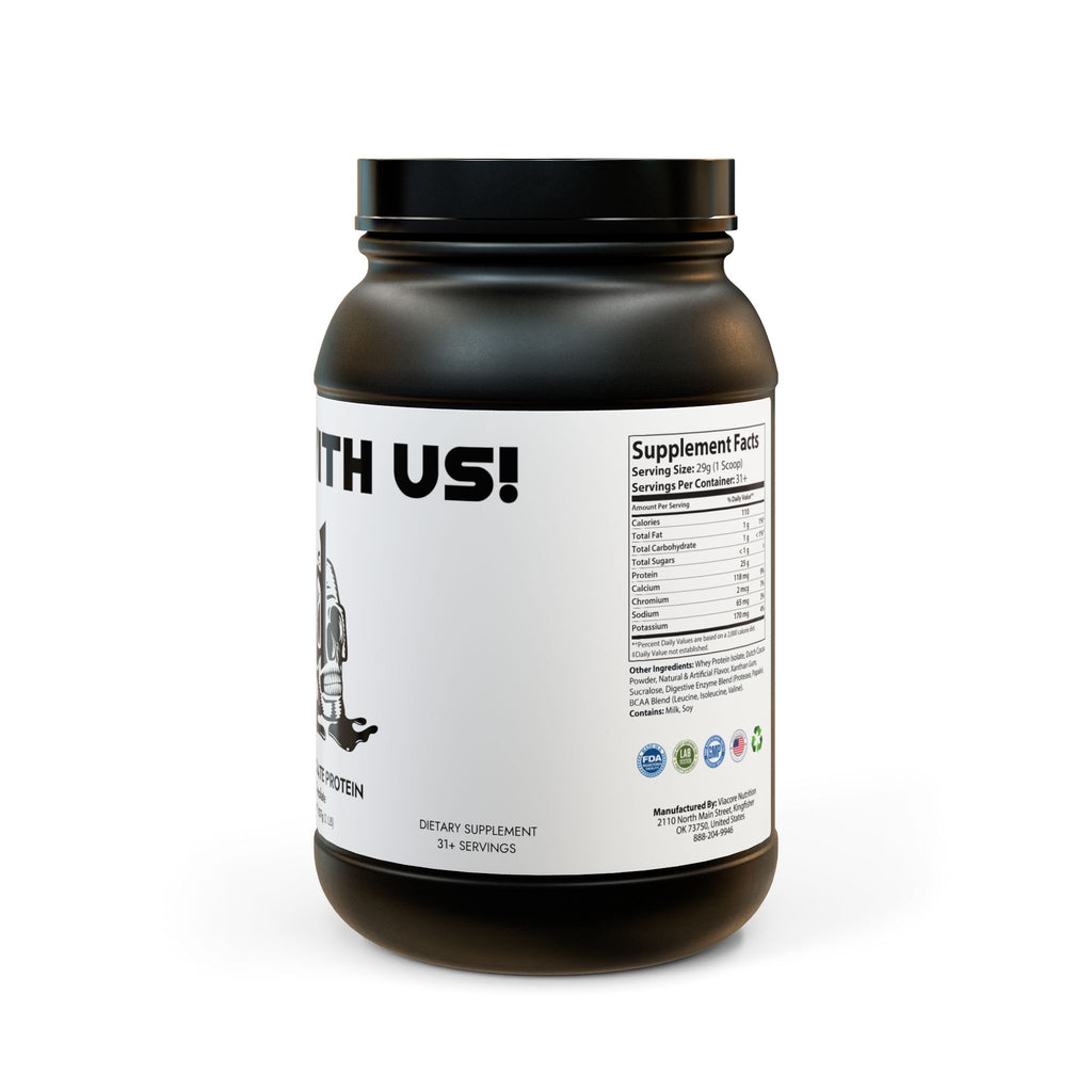 Whey Isolate Protein Supplement (907g, 2lb) by Solana Deads