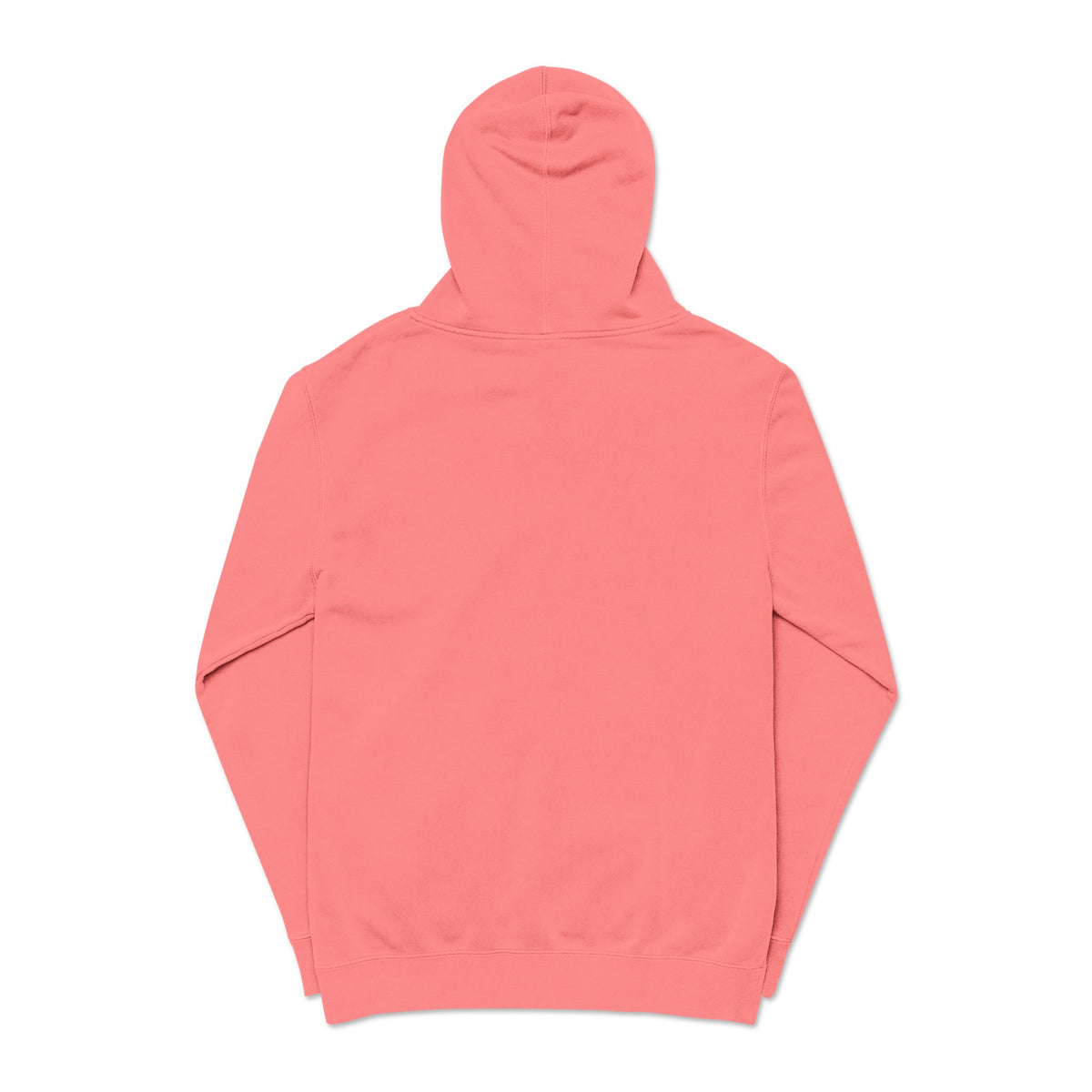 Pigment-Dyed Hoodie - Solana Deads Embroidered Cozy Sweatshirt