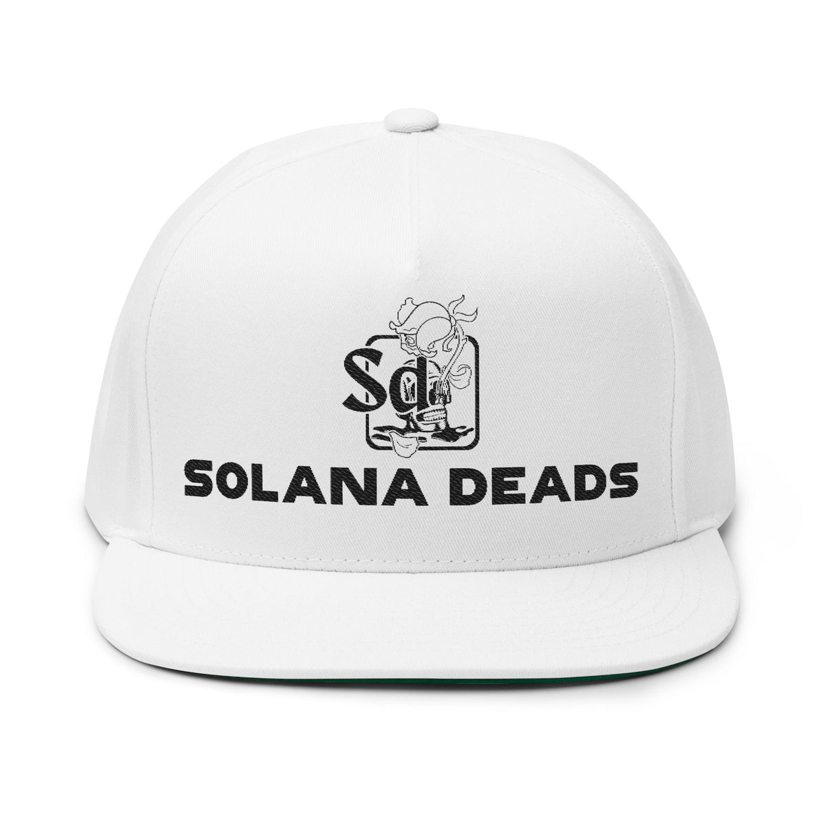 Snap Back Embroidery Cap - Solana Deads Design