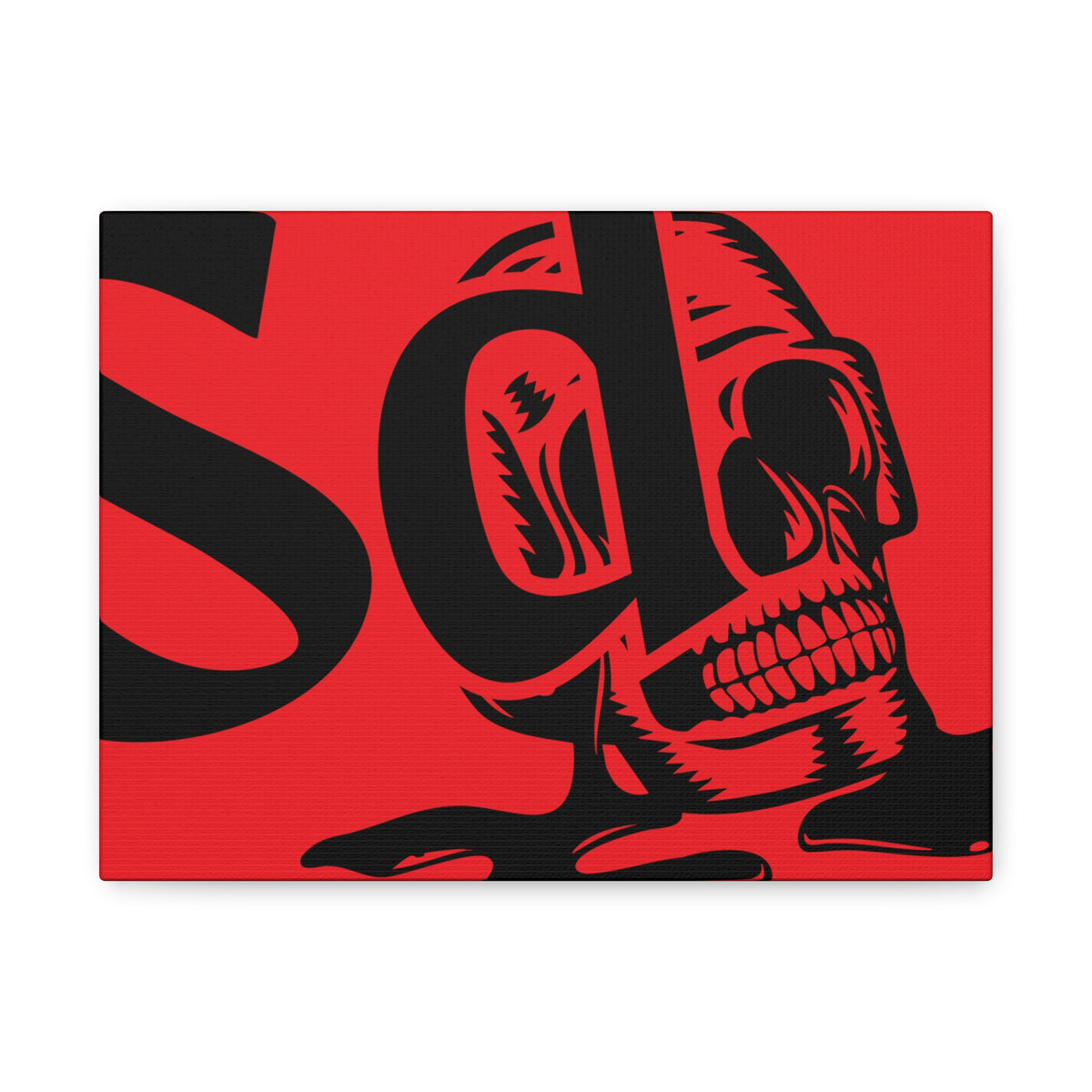 Canvas Print Solana Deads Logo Art