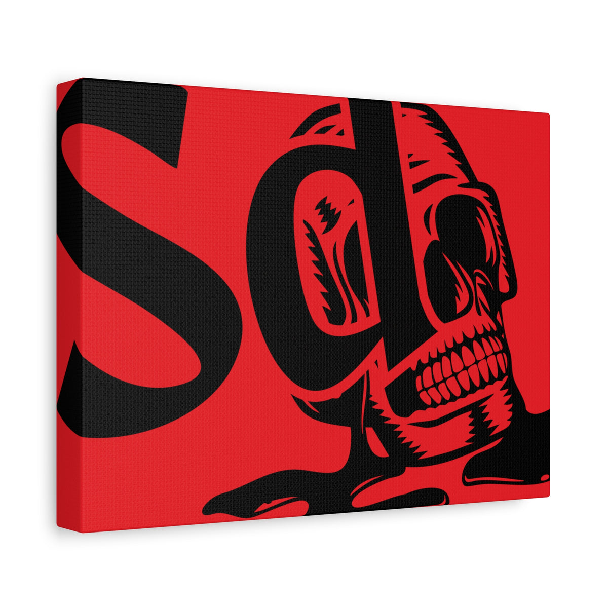 Canvas Print Solana Deads Logo Art
