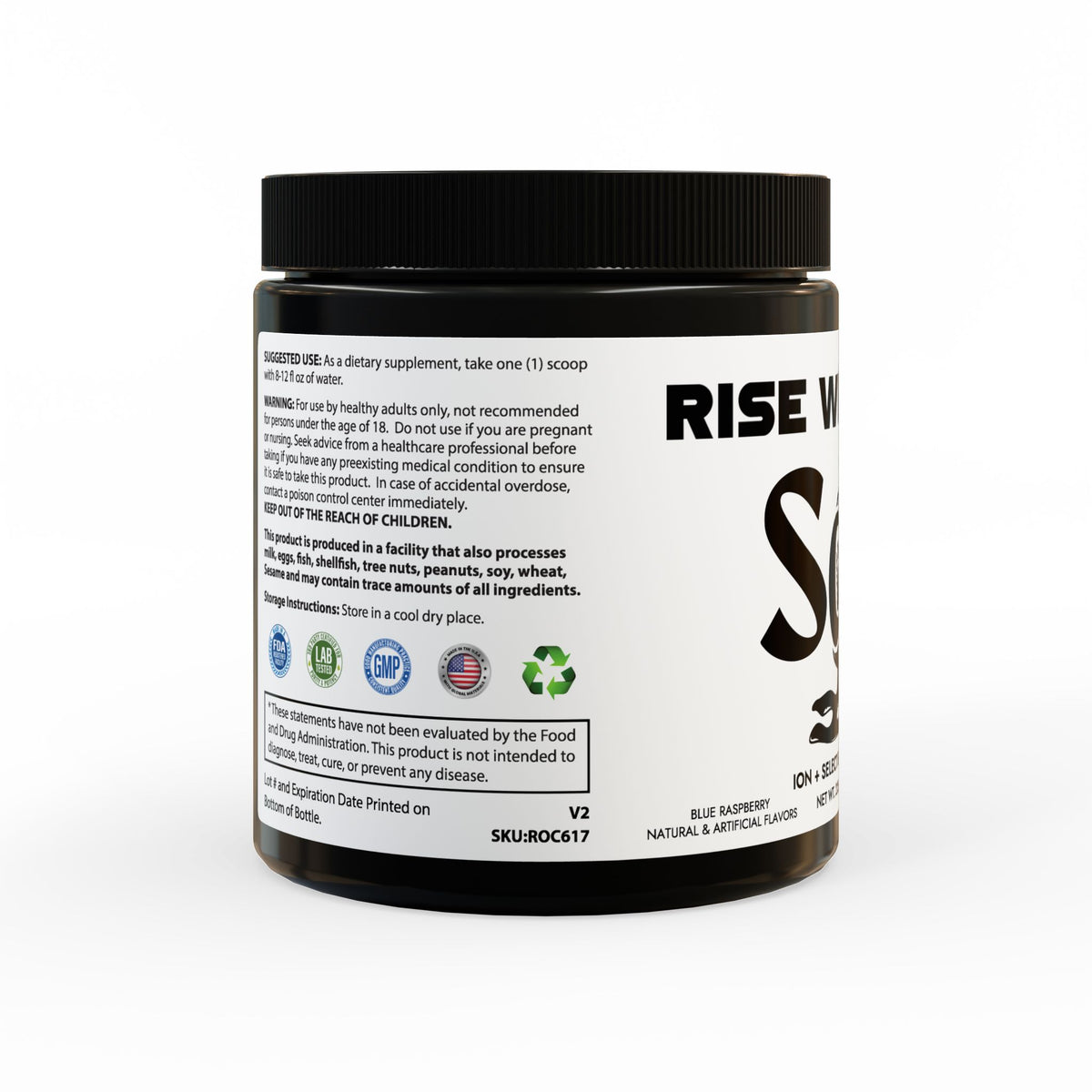 ION + Select Electrolyte Supplement (225g, 7.9oz) by Solana Deads