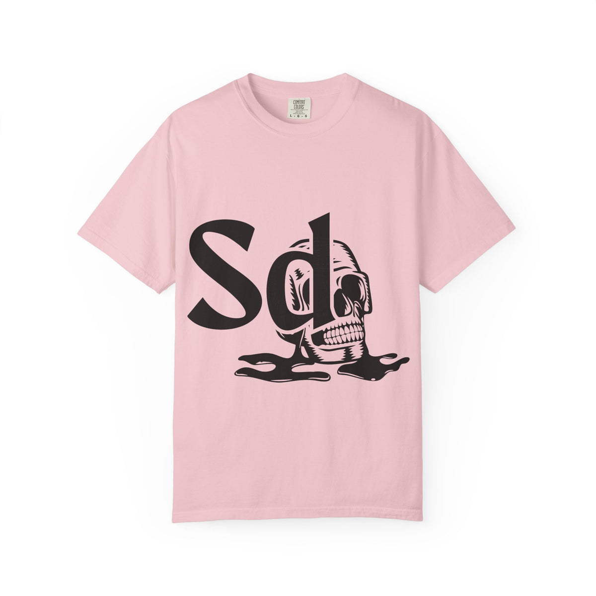 Solana Deads Skull T-Shirt — "Sd" Front Graphic & QR Code Back | Rise With Us Crypto Tee