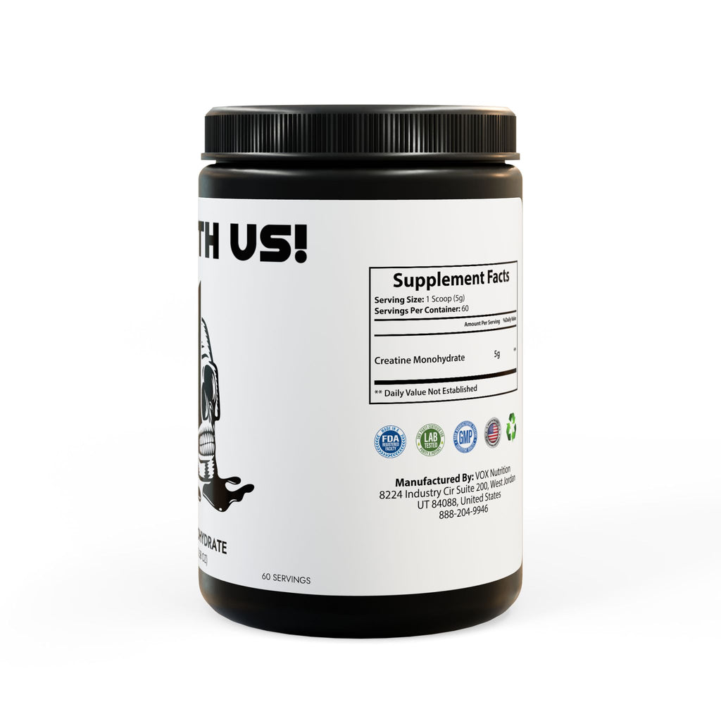 Creatine Monohydrate Supplement (300g, 10.58oz) by Solana Deads