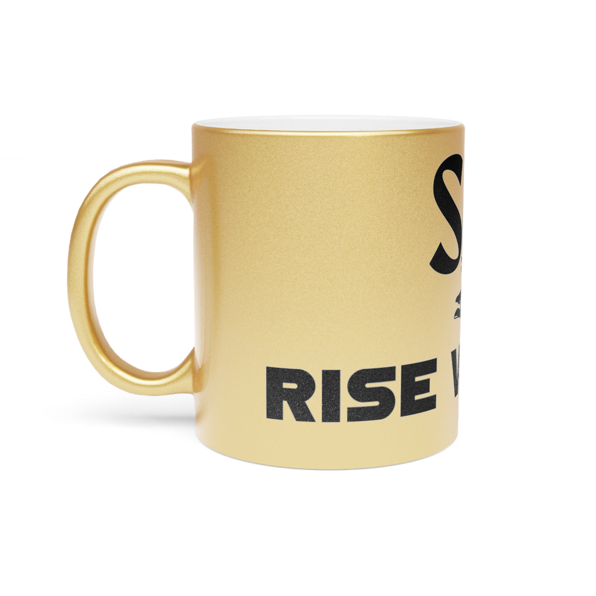 Metallic Skull Mug - Rise With Us