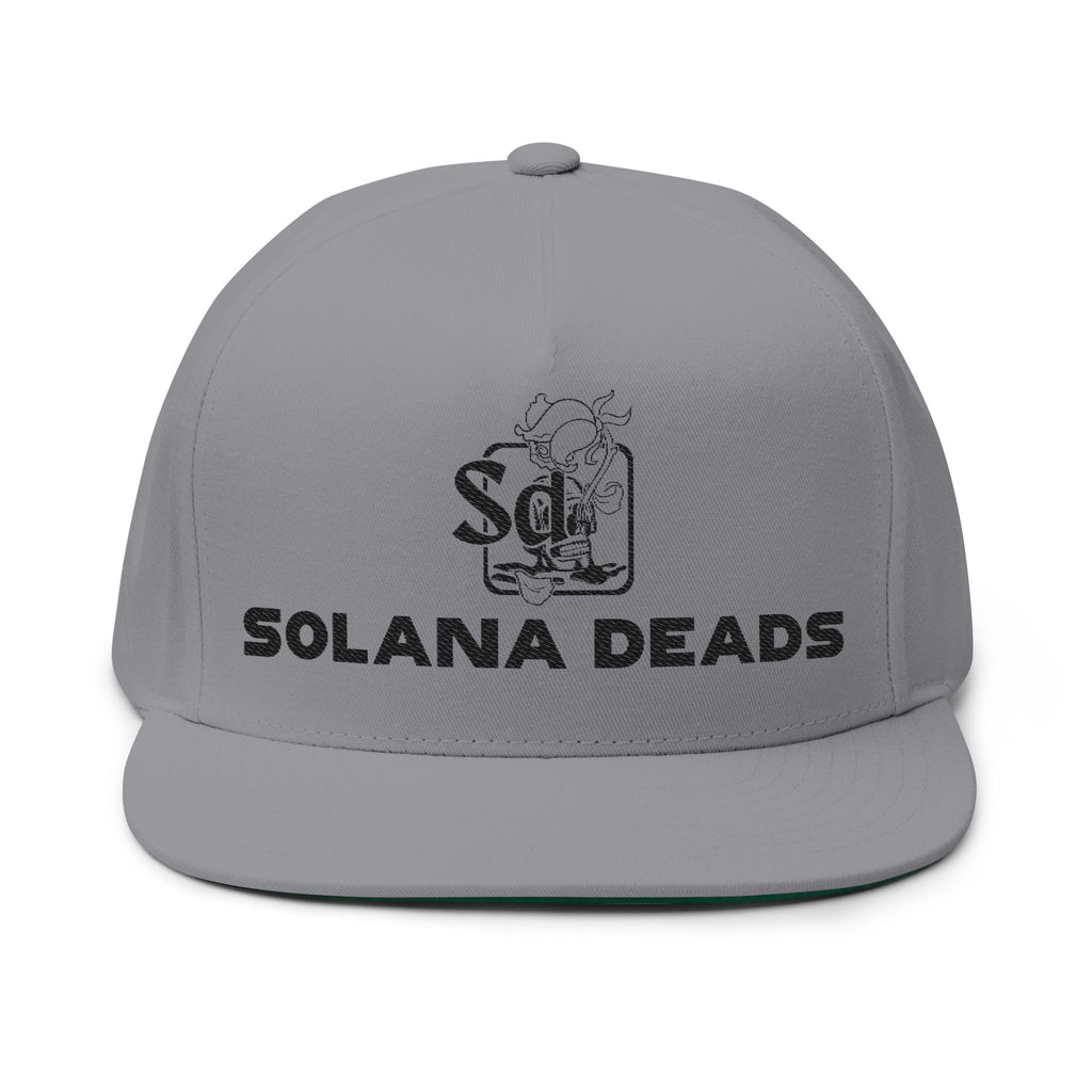 Snap Back Embroidery Cap - Solana Deads Design