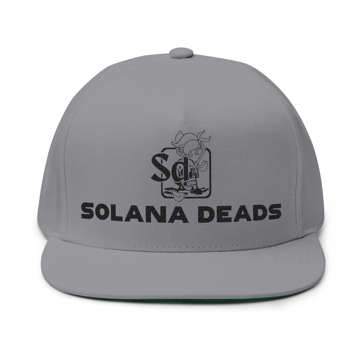 Snap Back Embroidery Cap - Solana Deads Design