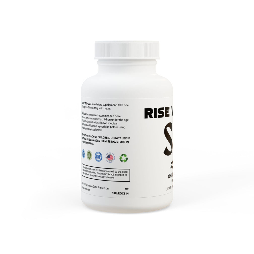 Omega 3 Fish Oil Supplement (60 Softgels) by Solana Deads