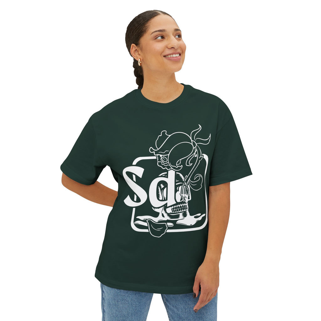 Oversized Boxy Tee Solana Deads Graphic T-Shirt