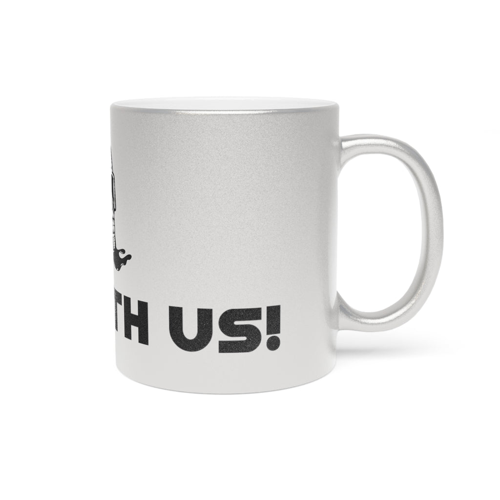 Metallic Skull Mug - Rise With Us