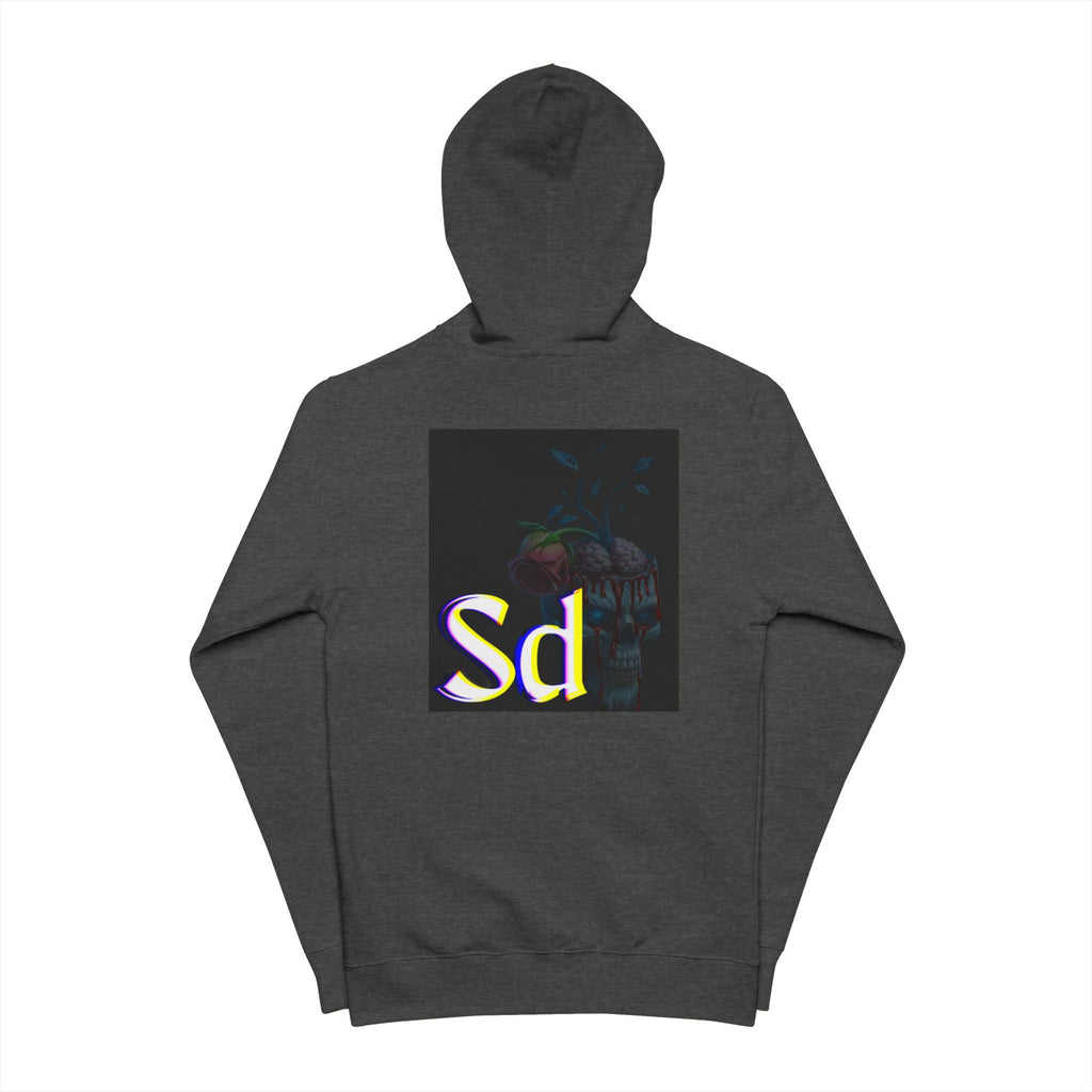 Unisex Fleece Zip Up Hoodie - Casual Comfort, Perfect for Everyday Wear, Cozy Layering, Gift for Friends, Ideal for Casual Outings