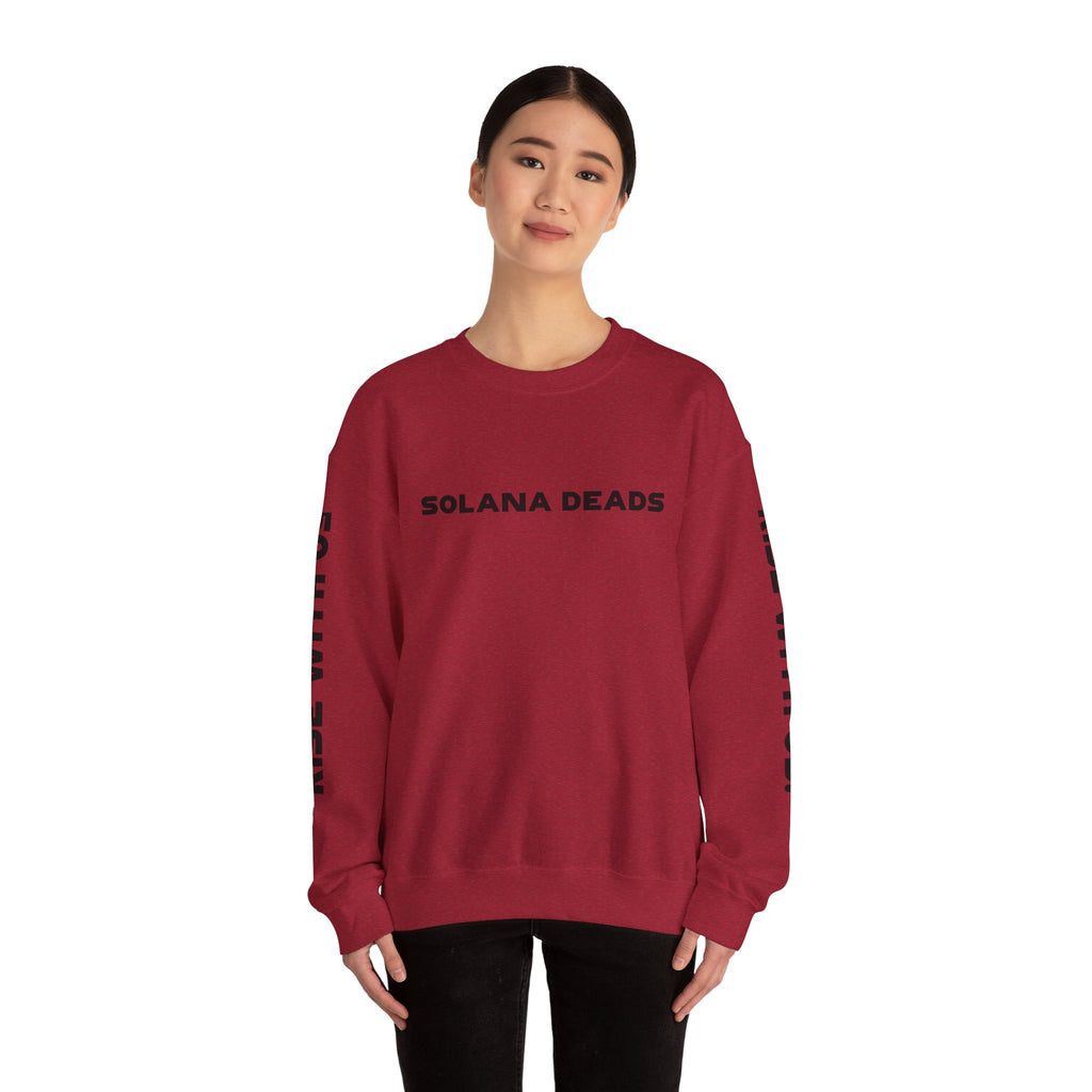 Solana Deads Graphic Sweatshirt | Cozy Unisex Crewneck | Casual Streetwear | Perfect for Gifting | Fun Layering Piece