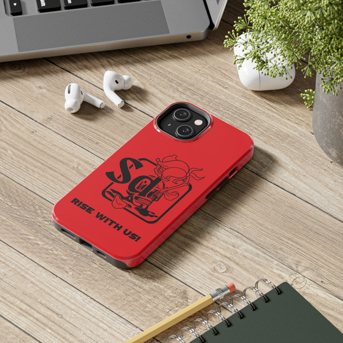 Solana Deads Tough Phone Cases with 'Rise With Us!'