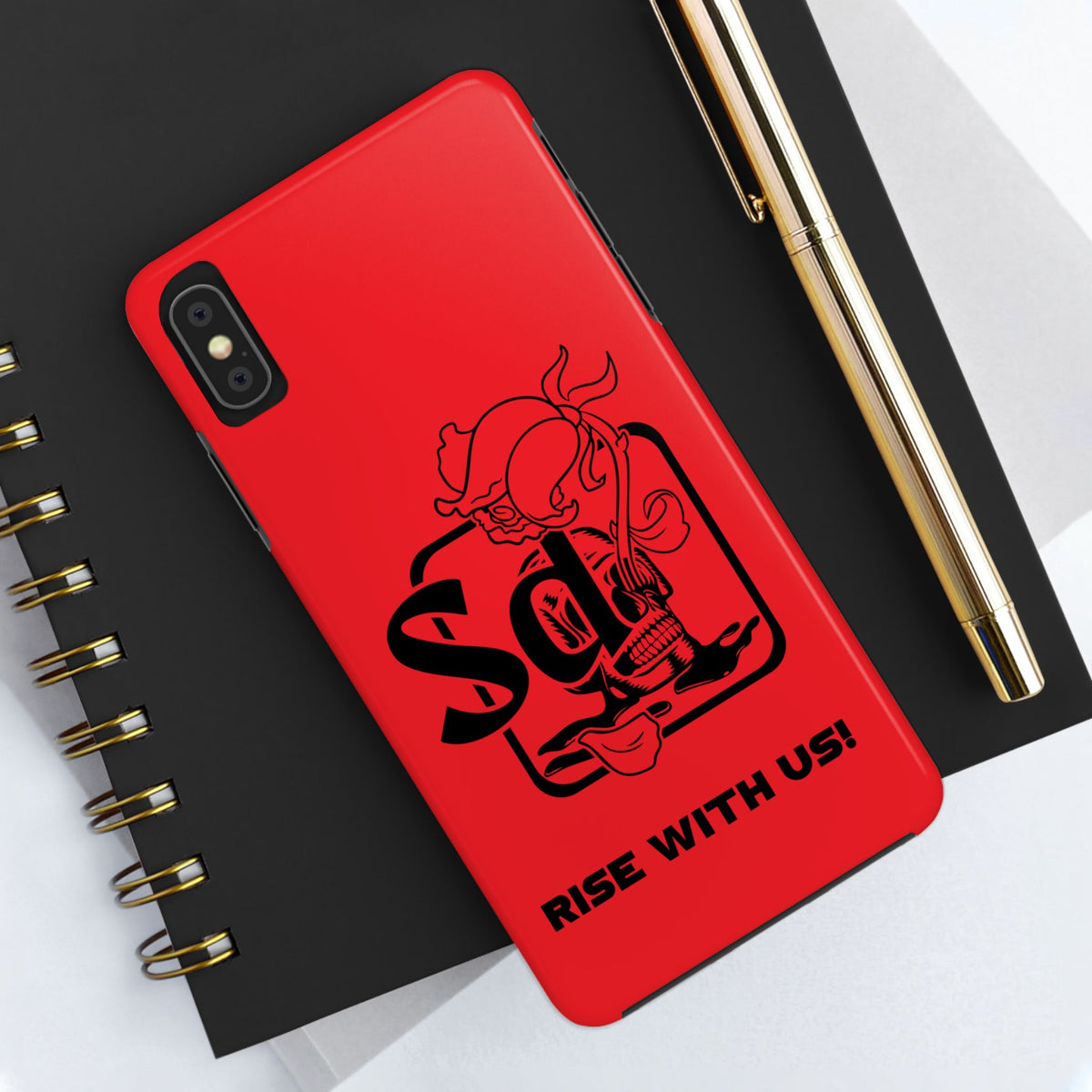 Solana Deads Tough Phone Cases with 'Rise With Us!'