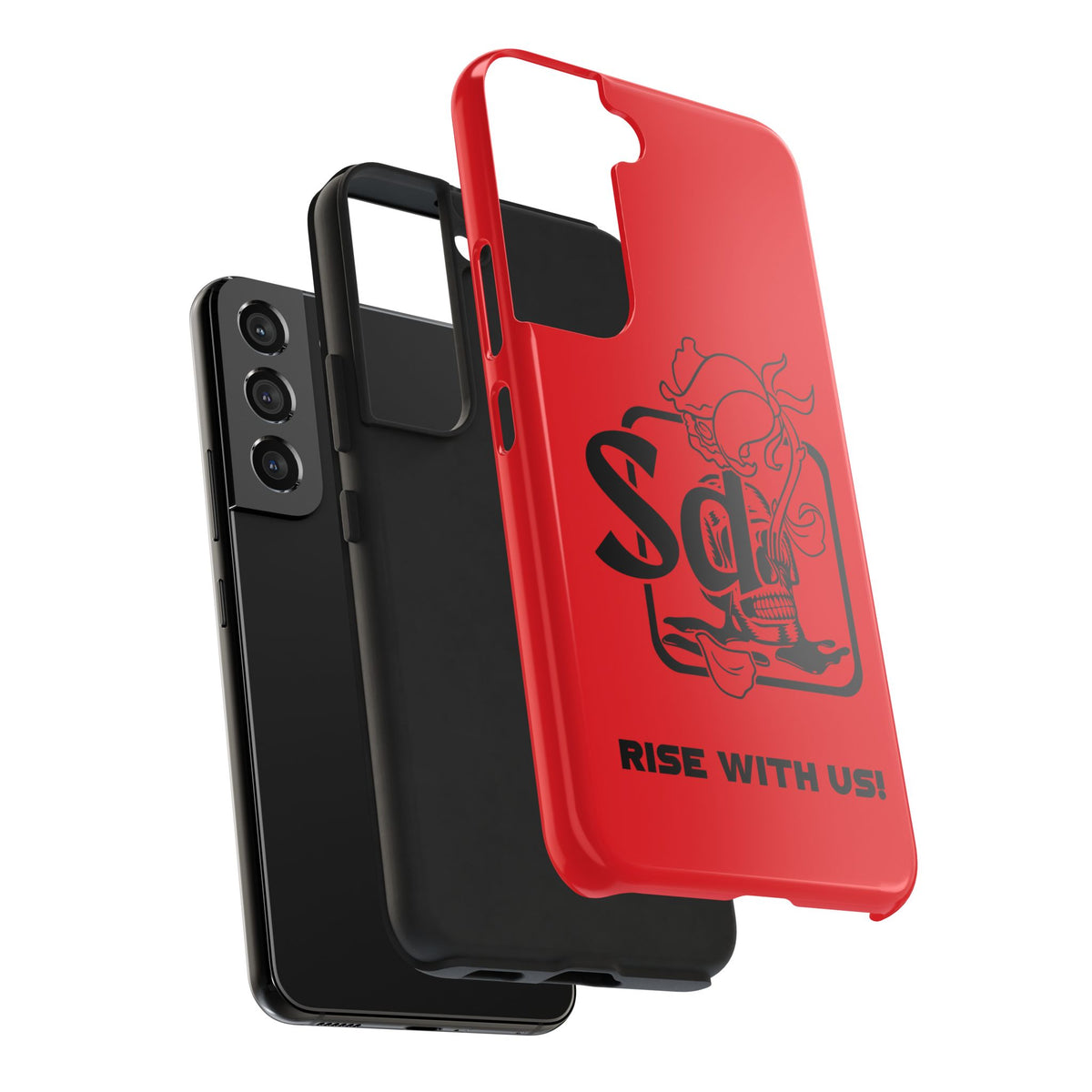 Solana Deads Tough Phone Cases with 'Rise With Us!'
