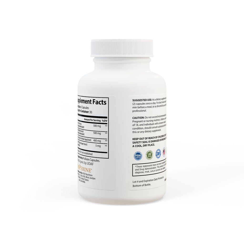 Sea Moss Supplement (60 Capsules) | By Solana Deads