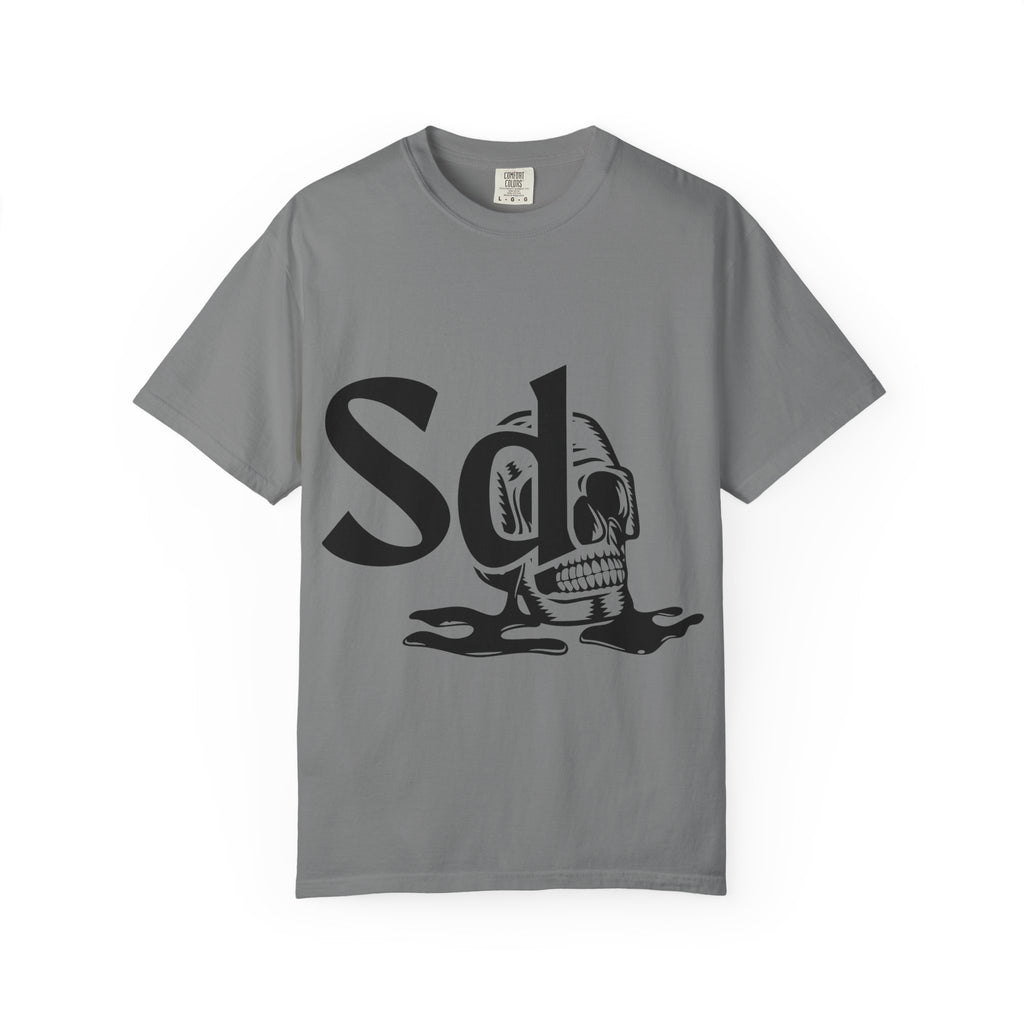 Solana Deads Skull T-Shirt — "Sd" Front Graphic & QR Code Back | Rise With Us Crypto Tee