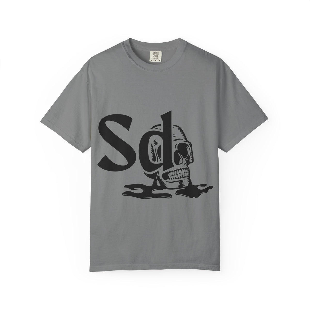 Solana Deads Skull T-Shirt — "Sd" Front Graphic & QR Code Back | Rise With Us Crypto Tee