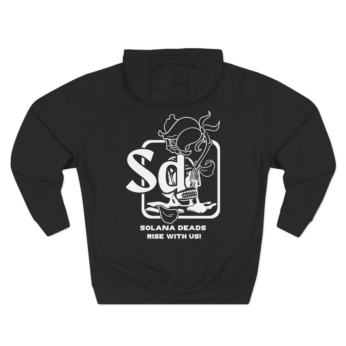 Chic Three-Panel Fleece Hoodie with Unique Graphic Design, Stylish Streetwear, Warm Gift for Him/Her, Perfect for Everyday Wear, [...]