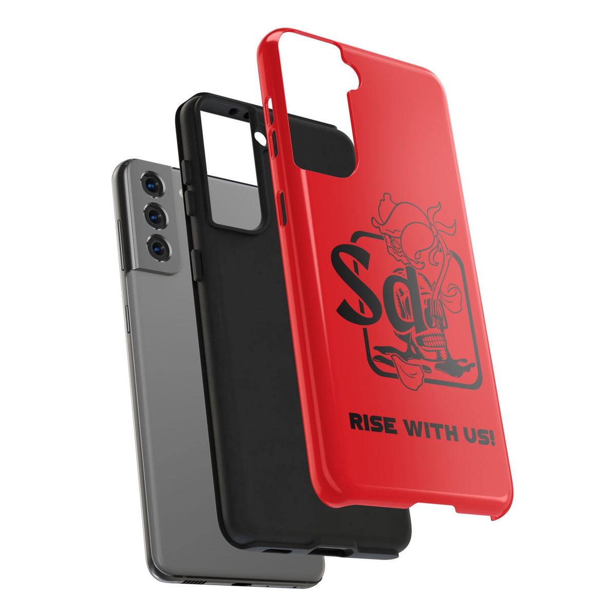 Solana Deads Tough Phone Cases with 'Rise With Us!'
