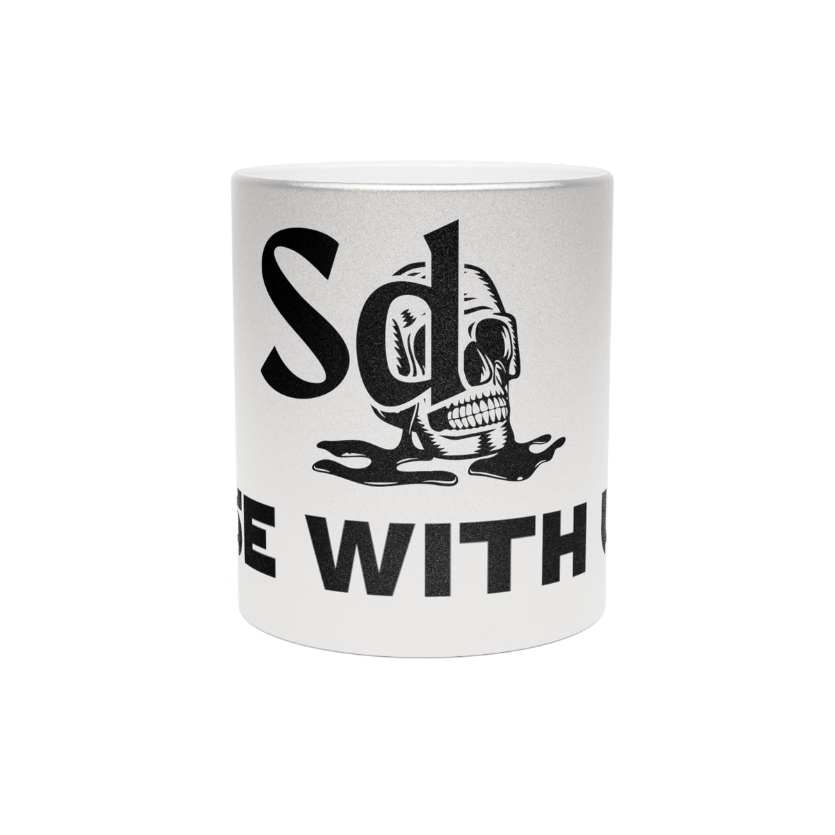 Metallic Skull Mug - Rise With Us