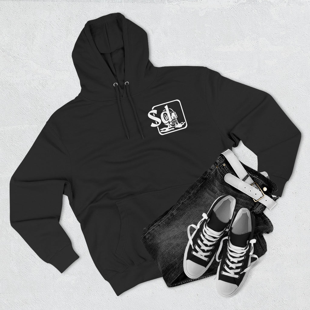 Chic Three-Panel Fleece Hoodie with Unique Graphic Design, Stylish Streetwear, Warm Gift for Him/Her, Perfect for Everyday Wear, [...]