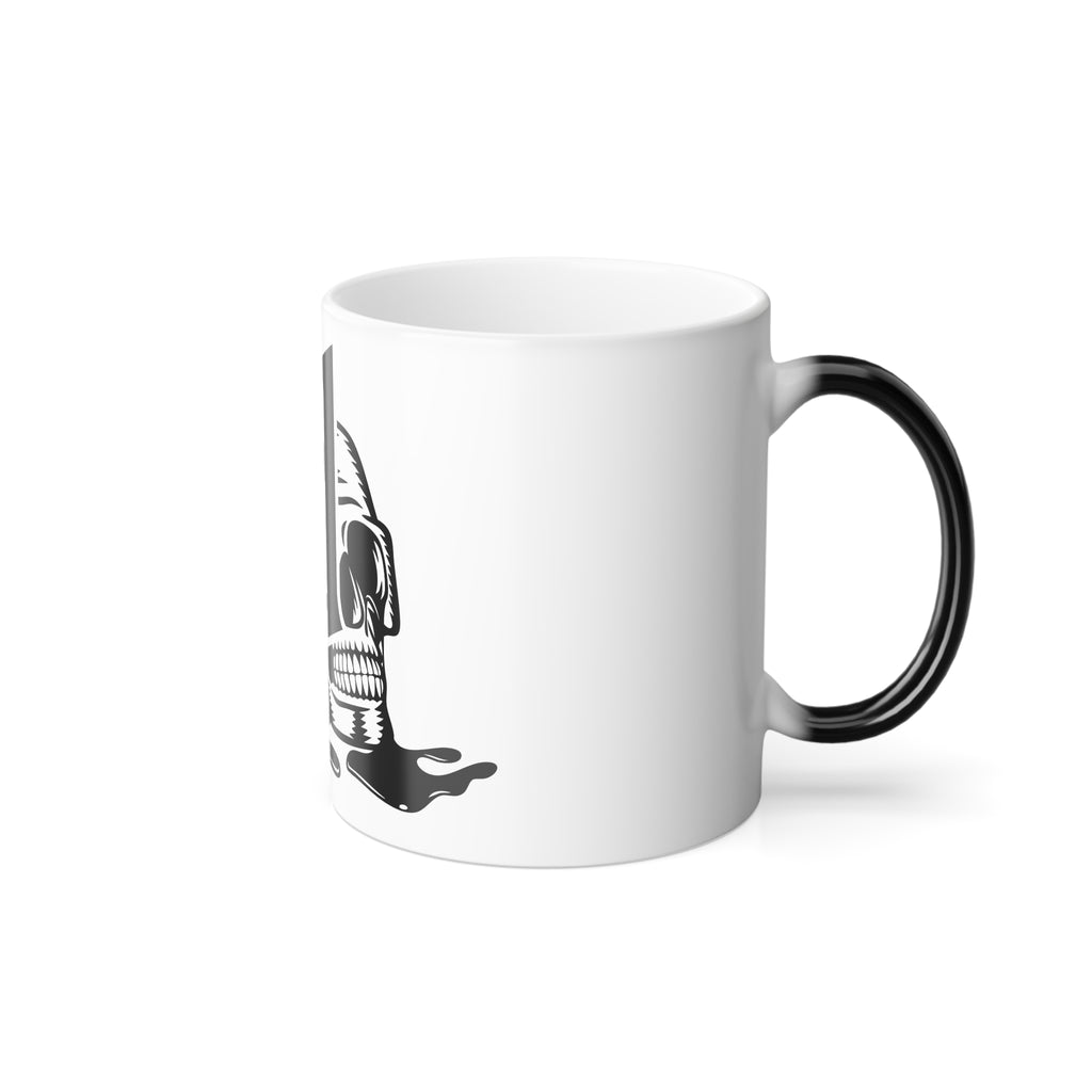 Color-Changing Mug — Solsna Deads Skull Heat Reveal, 11oz
