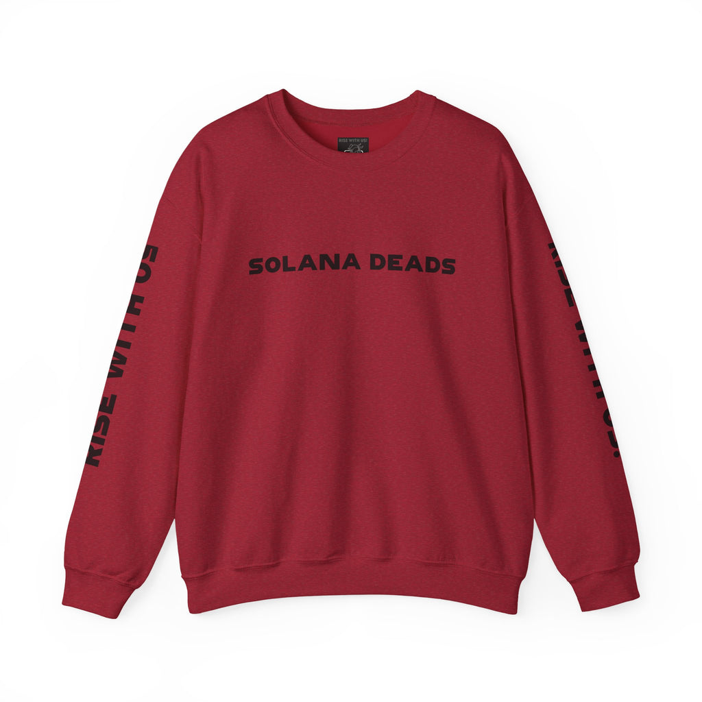 Solana Deads Graphic Sweatshirt | Cozy Unisex Crewneck | Casual Streetwear | Perfect for Gifting | Fun Layering Piece