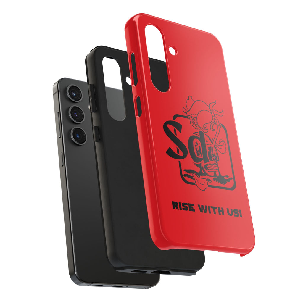 Solana Deads Tough Phone Cases with 'Rise With Us!'