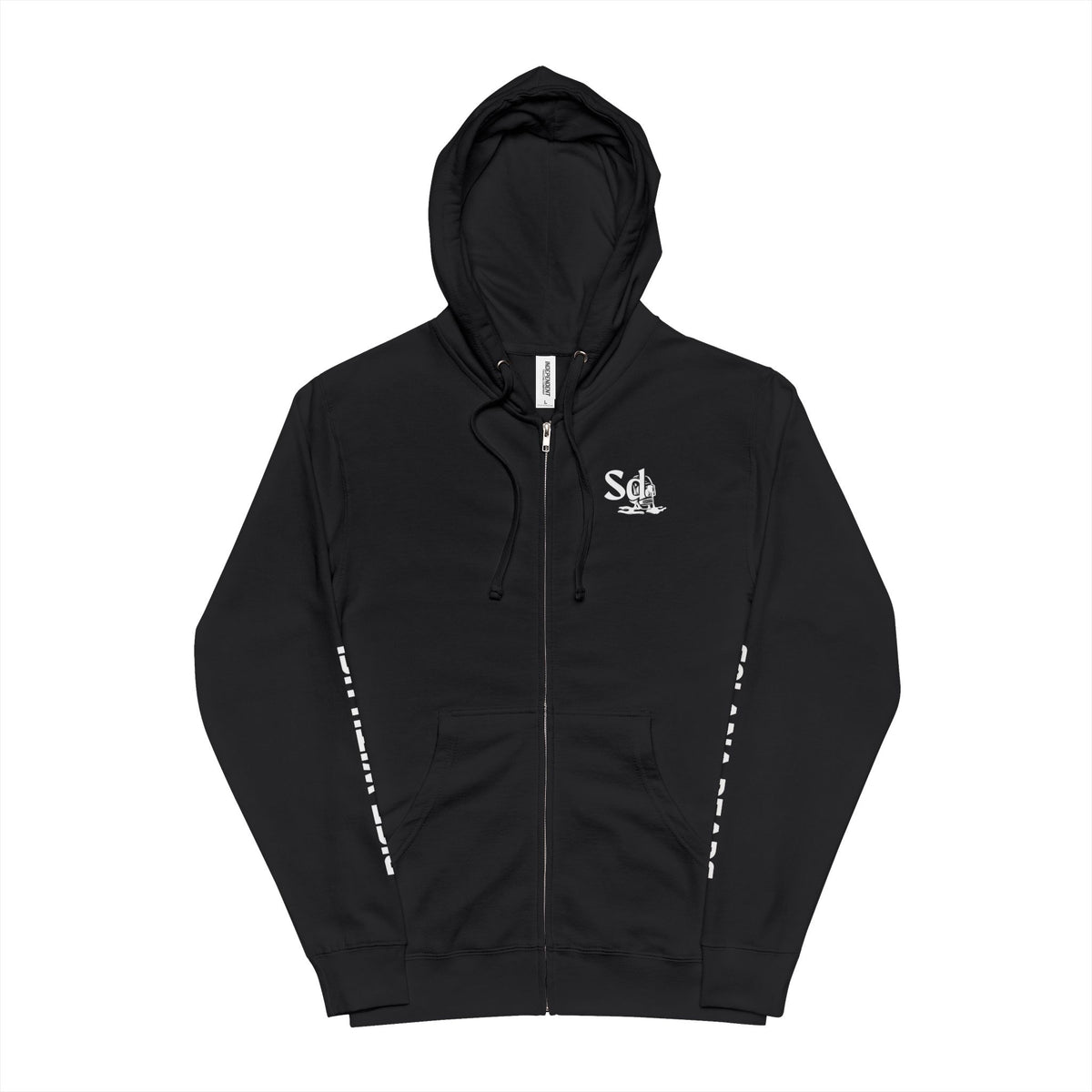 Solana Deads Stylish Unisex Fleece Zip Up Hoodie
