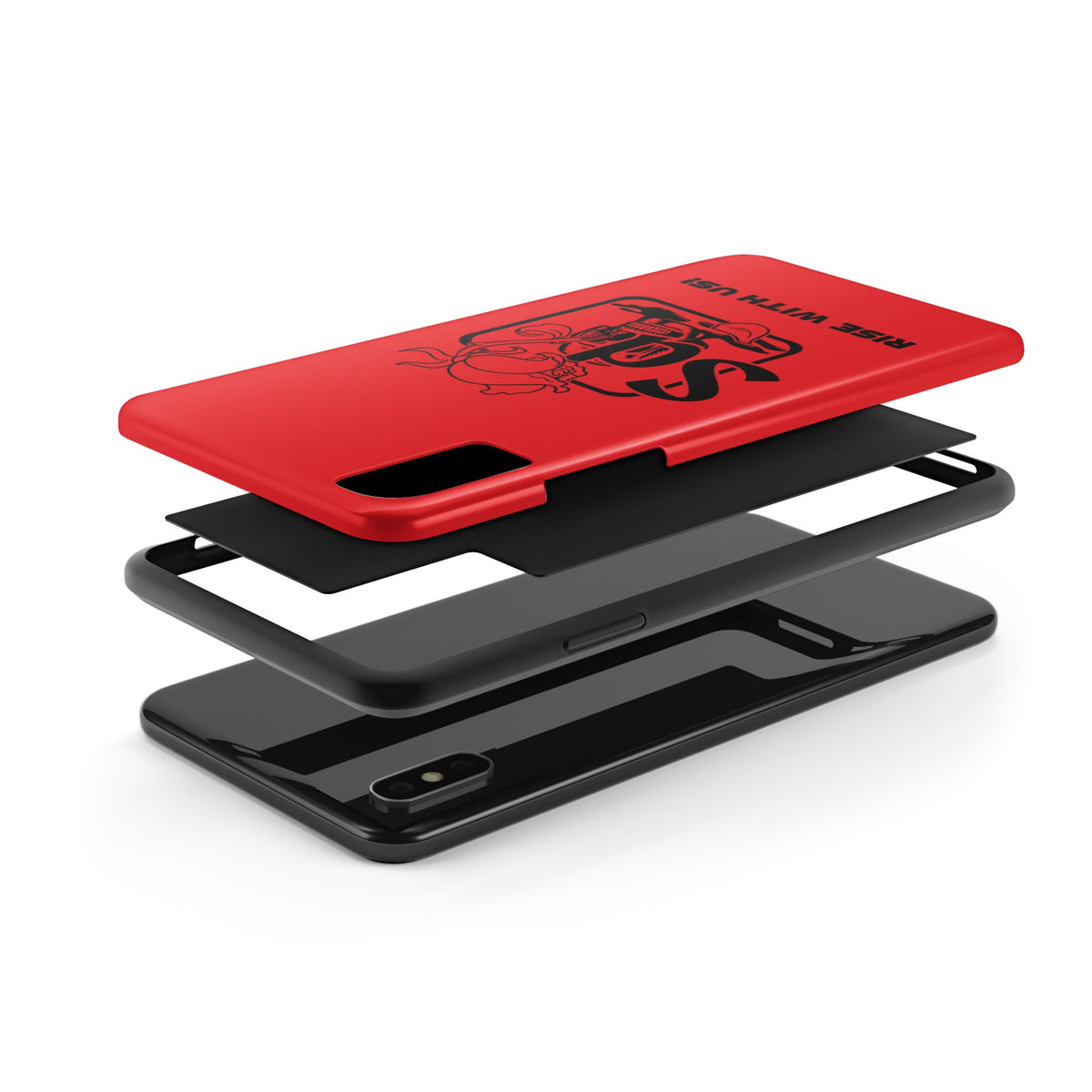Solana Deads Tough Phone Cases with 'Rise With Us!'