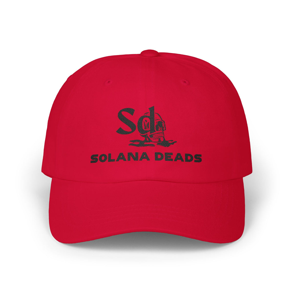 Solana Deads Dad Cap Embroidered