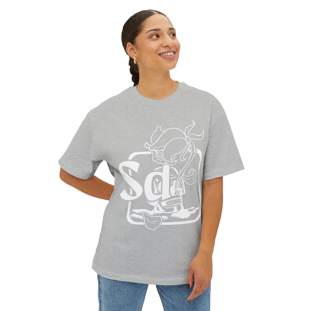 Oversized Boxy Tee Solana Deads Graphic T-Shirt