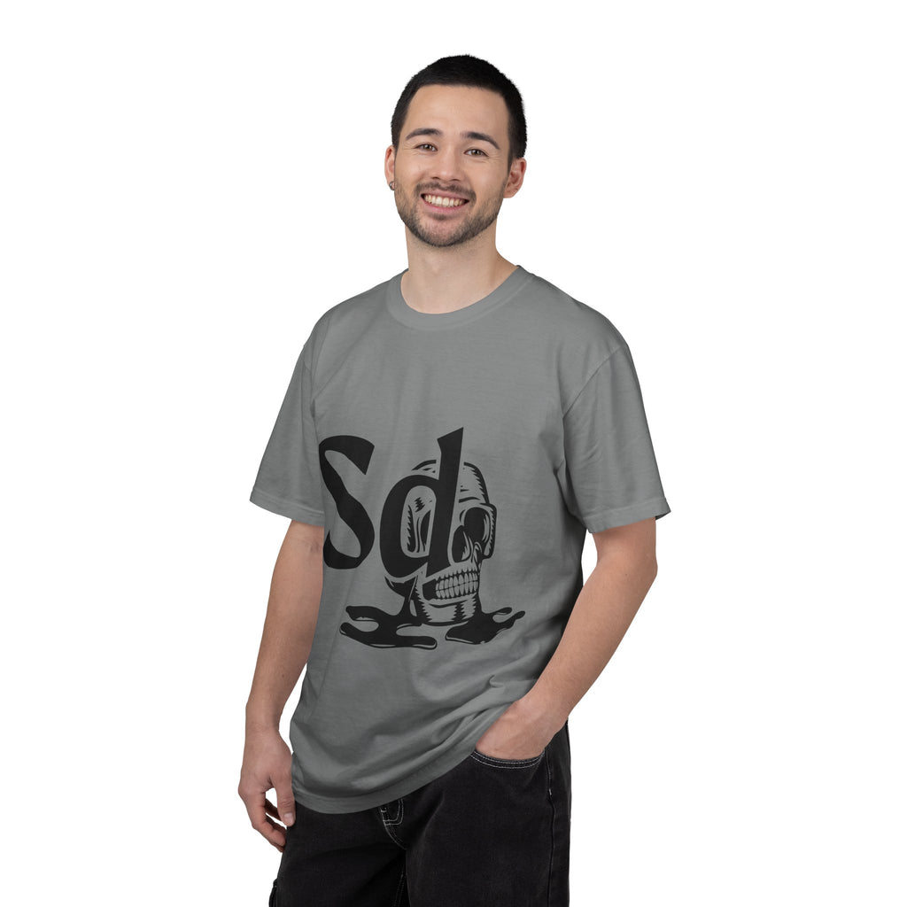 Solana Deads Skull T-Shirt — "Sd" Front Graphic & QR Code Back | Rise With Us Crypto Tee