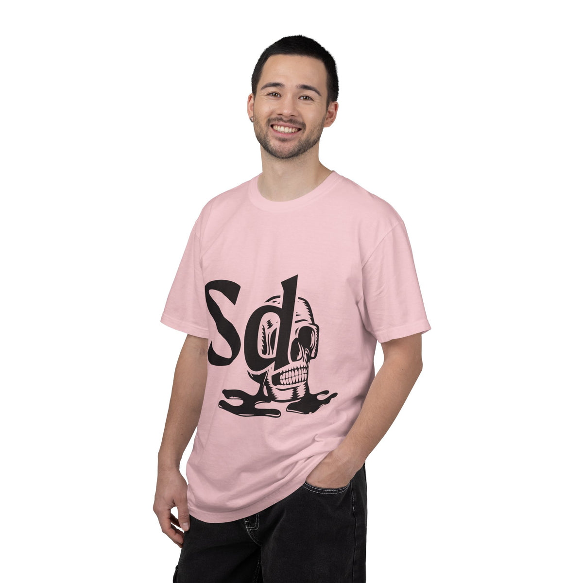 Solana Deads Skull T-Shirt — "Sd" Front Graphic & QR Code Back | Rise With Us Crypto Tee