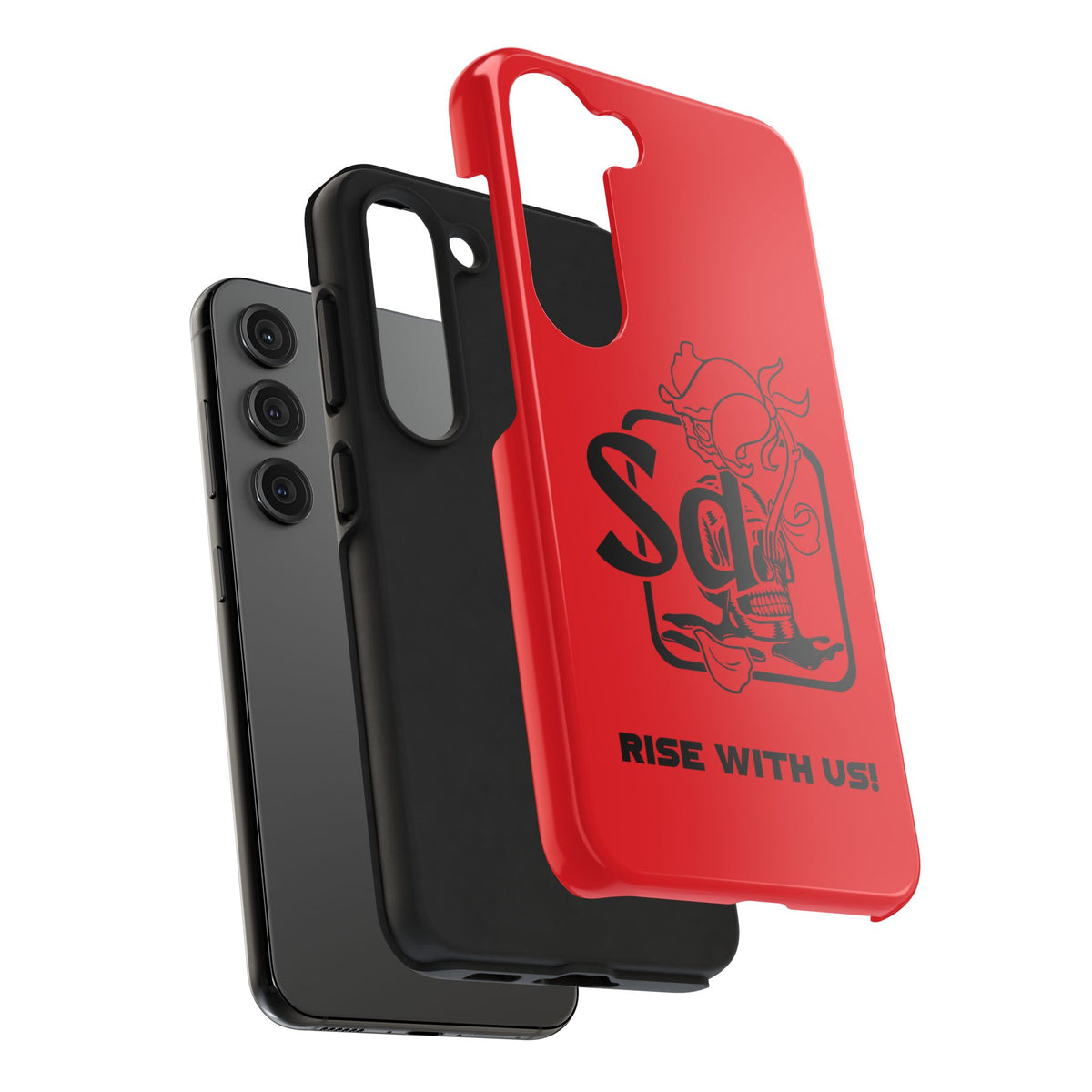 Solana Deads Tough Phone Cases with 'Rise With Us!'