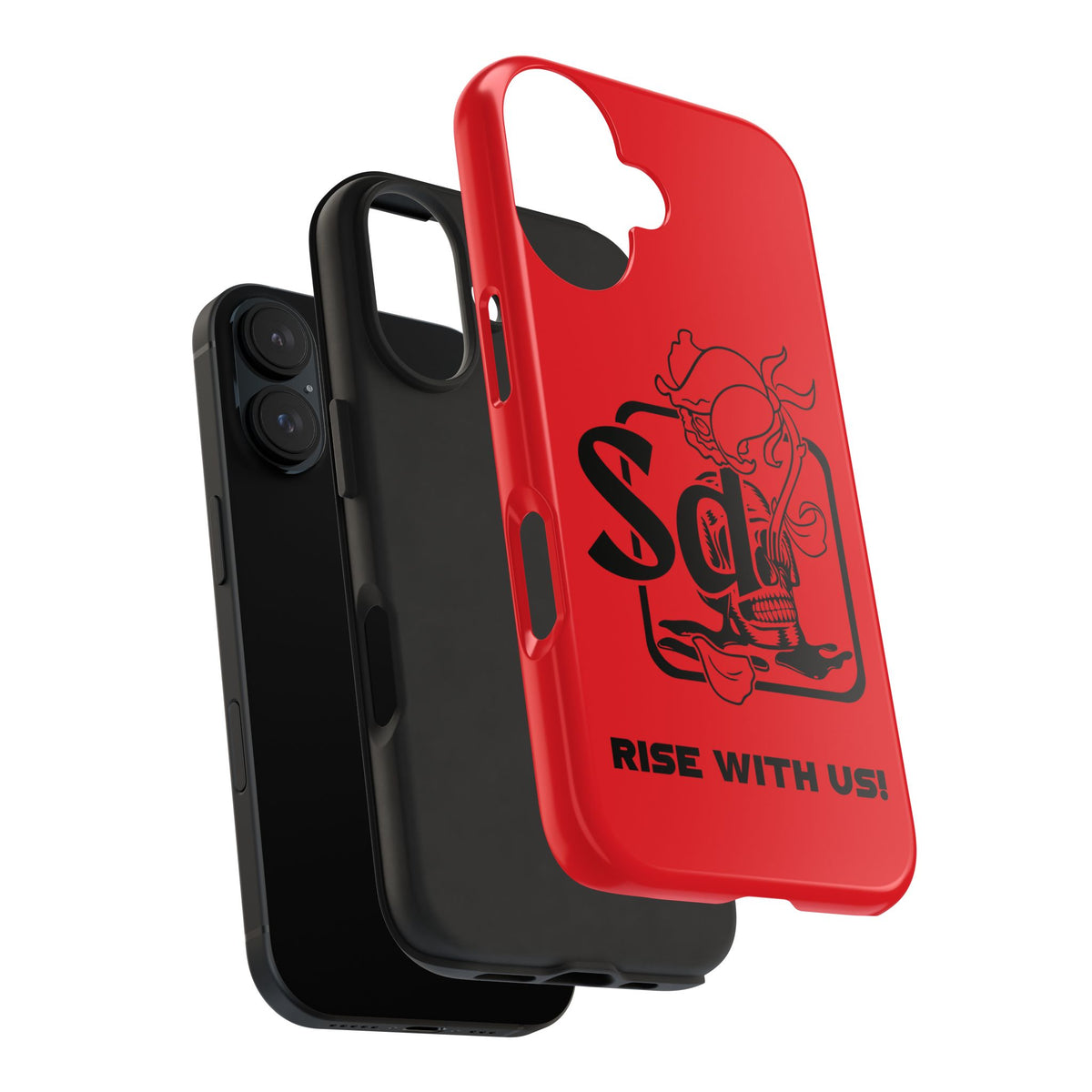 Solana Deads Tough Phone Cases with 'Rise With Us!'