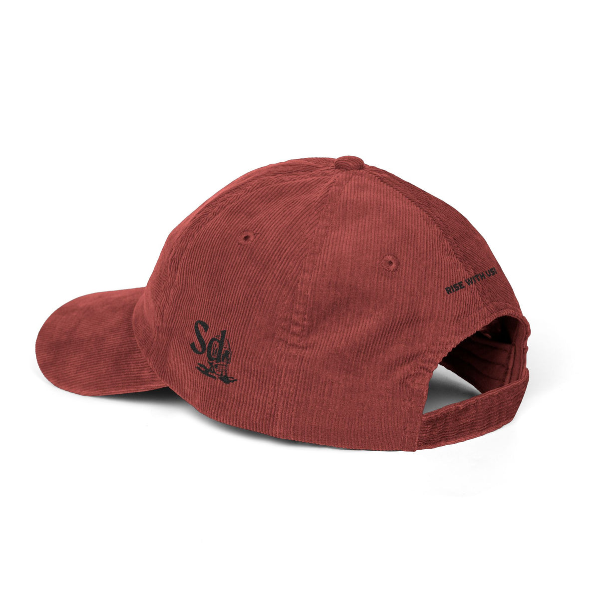 Solana Deads Vintage Corduroy Cap with Embroidery