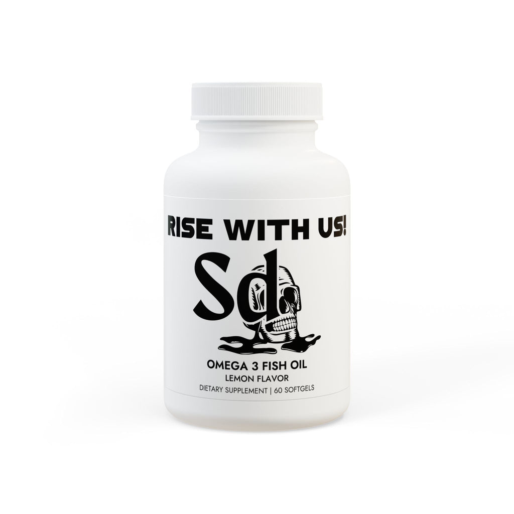 Omega 3 Fish Oil Supplement (60 Softgels) by Solana Deads