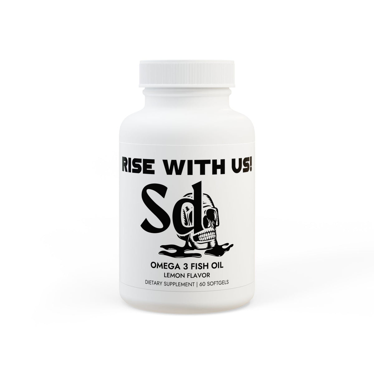 Omega 3 Fish Oil Supplement (60 Softgels) by Solana Deads