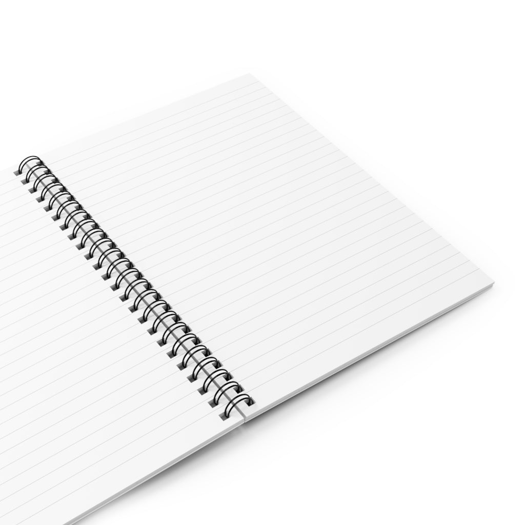 Solana Deads Bold Red Skull Spiral Notebook | Rise With Us