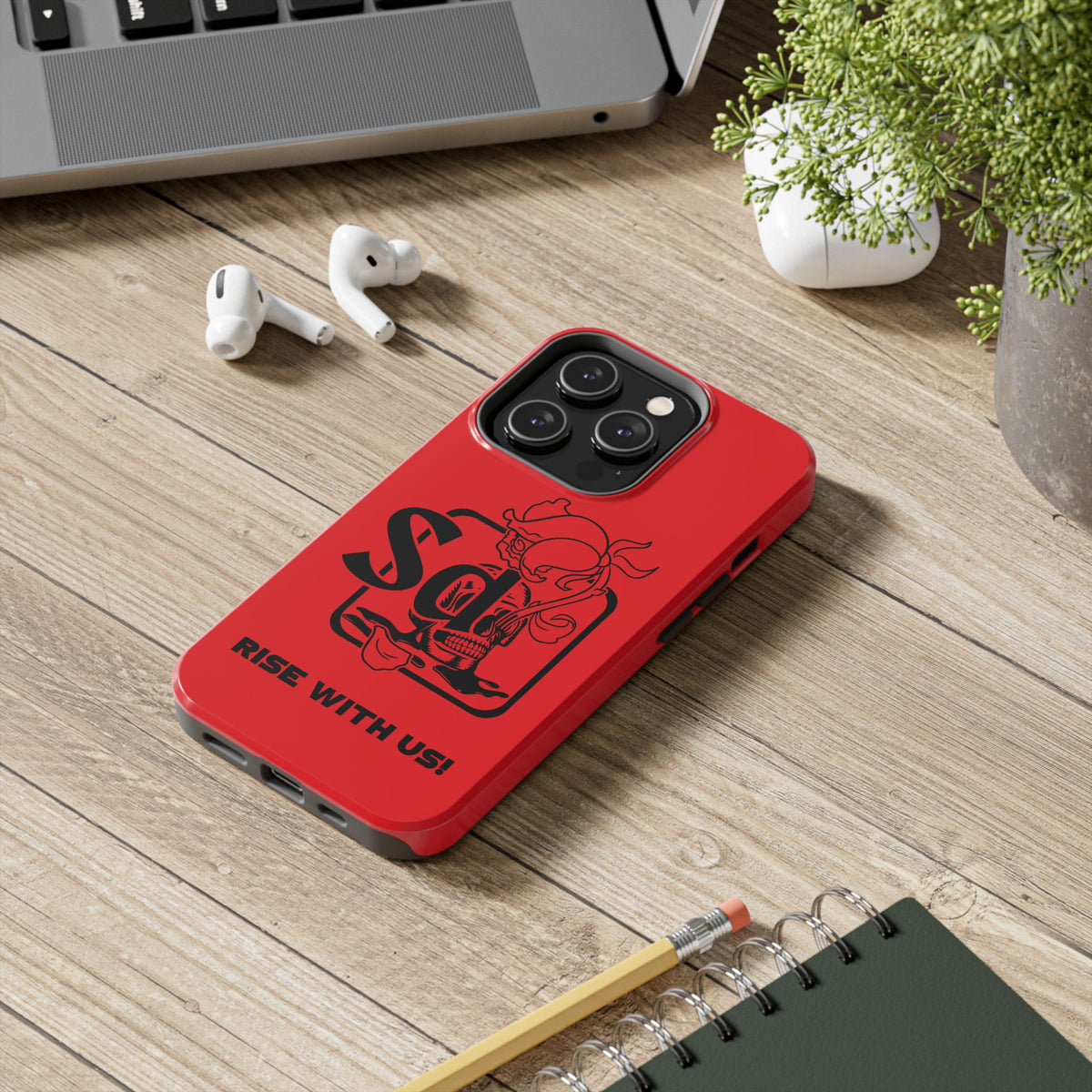 Solana Deads Tough Phone Cases with 'Rise With Us!'