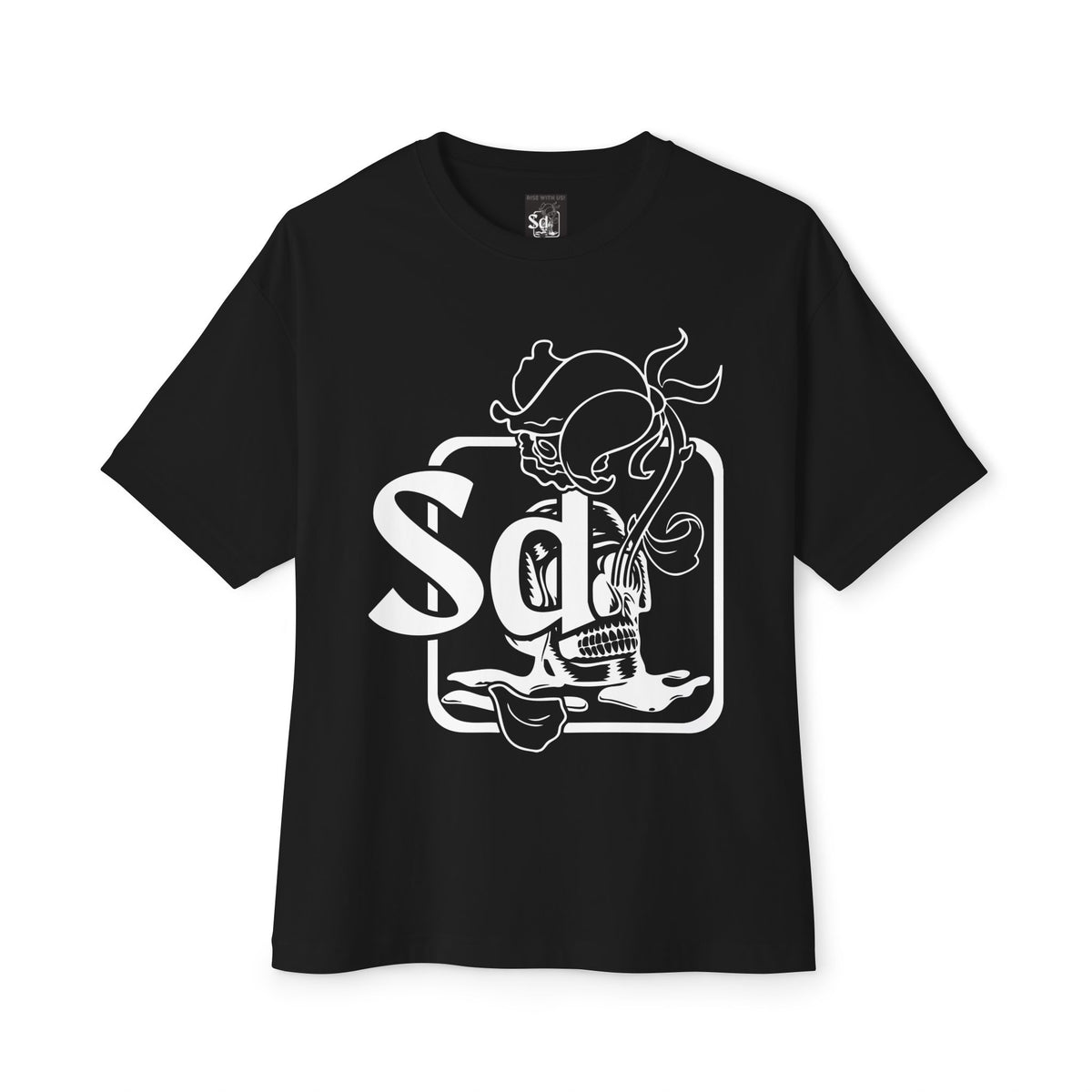 Oversized Boxy Tee Solana Deads Graphic T-Shirt
