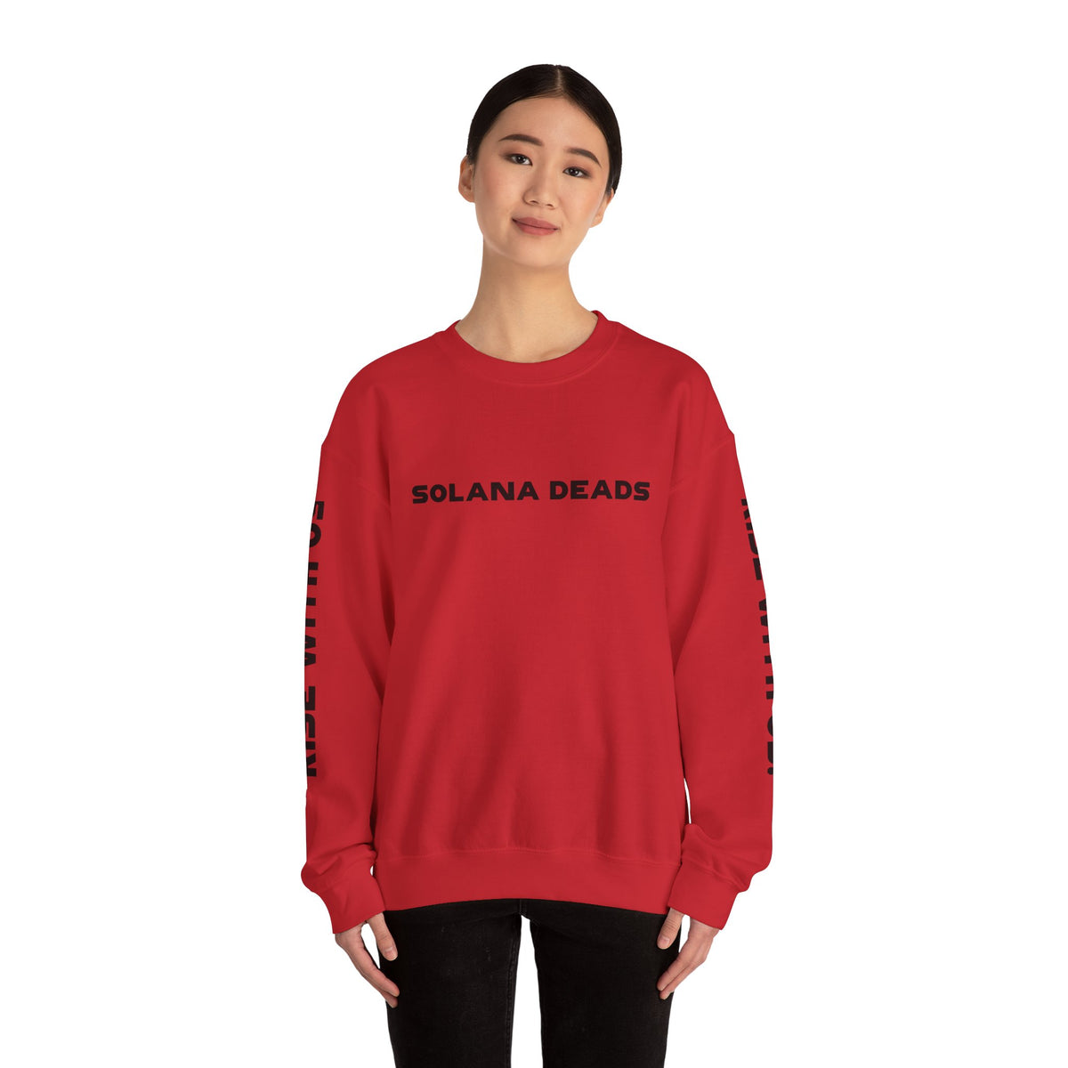 Solana Deads Graphic Sweatshirt | Cozy Unisex Crewneck | Casual Streetwear | Perfect for Gifting | Fun Layering Piece