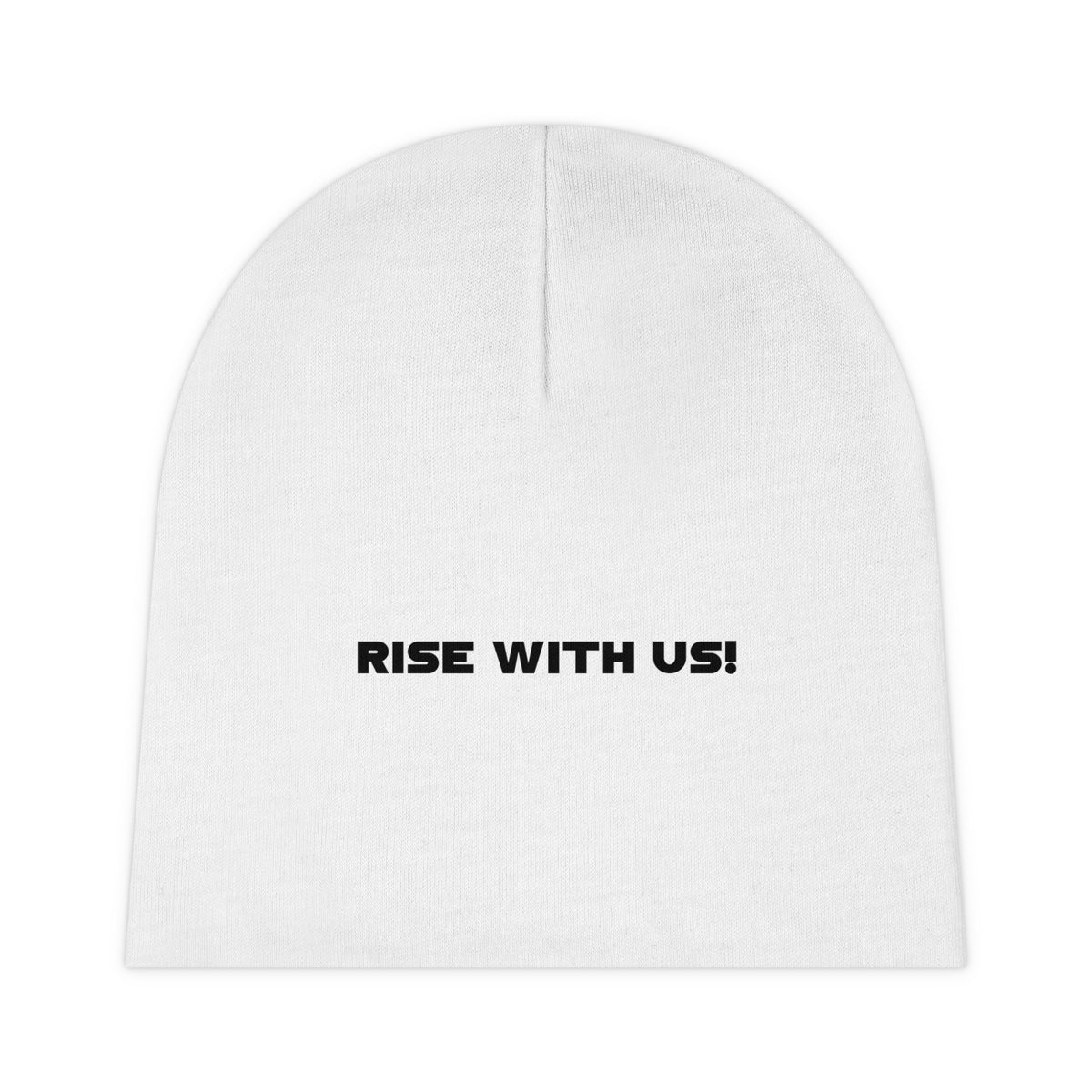RISE WITH US! Baby Beanie | Modern Baby Fashion