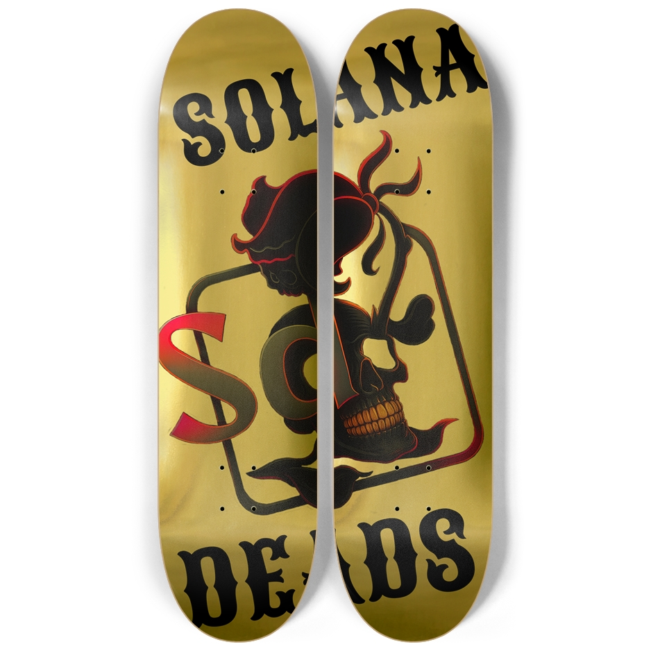 SOLANA DEADS Skateboard Series
